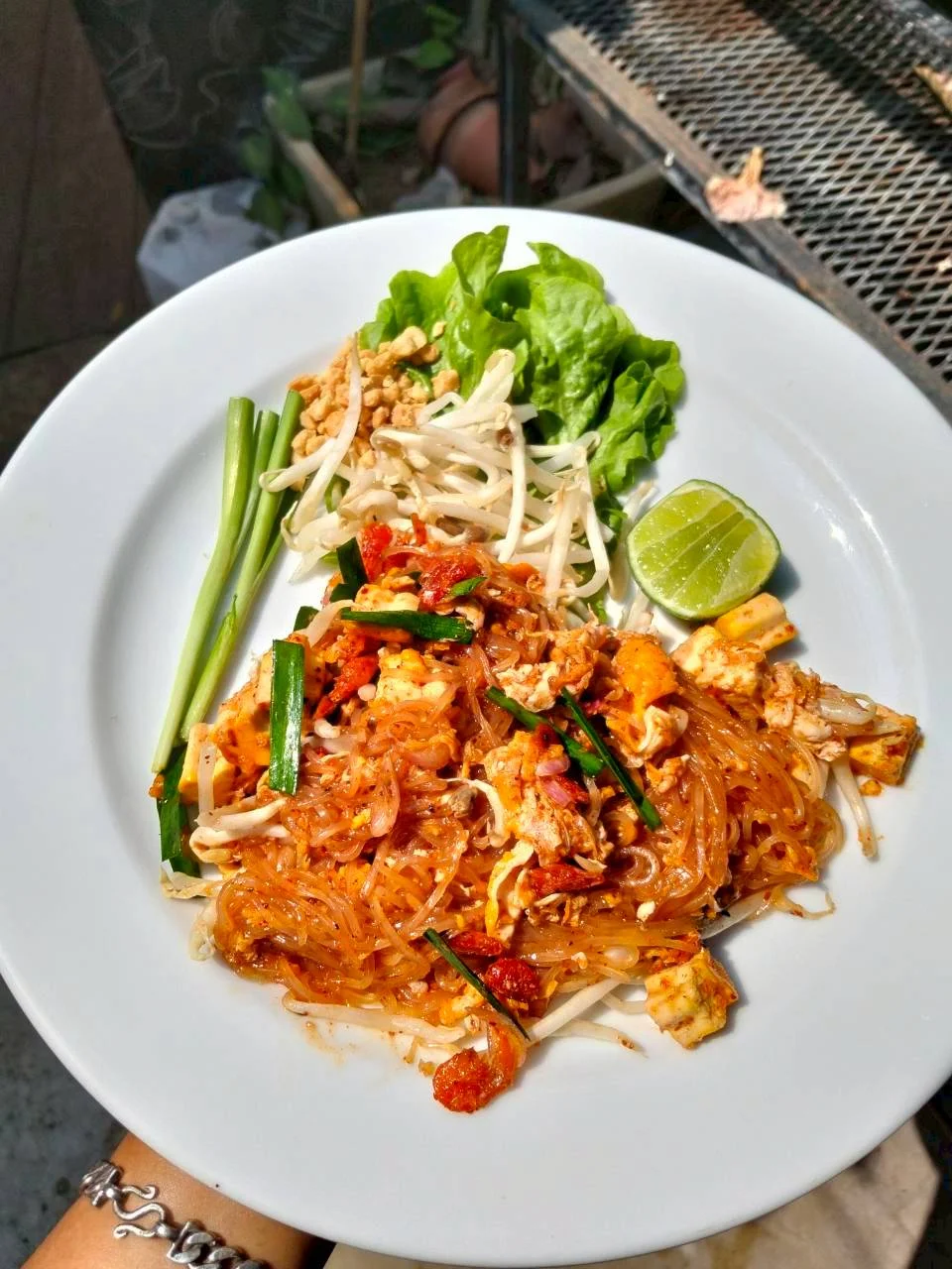ผัดไทโบราณกุ้ง