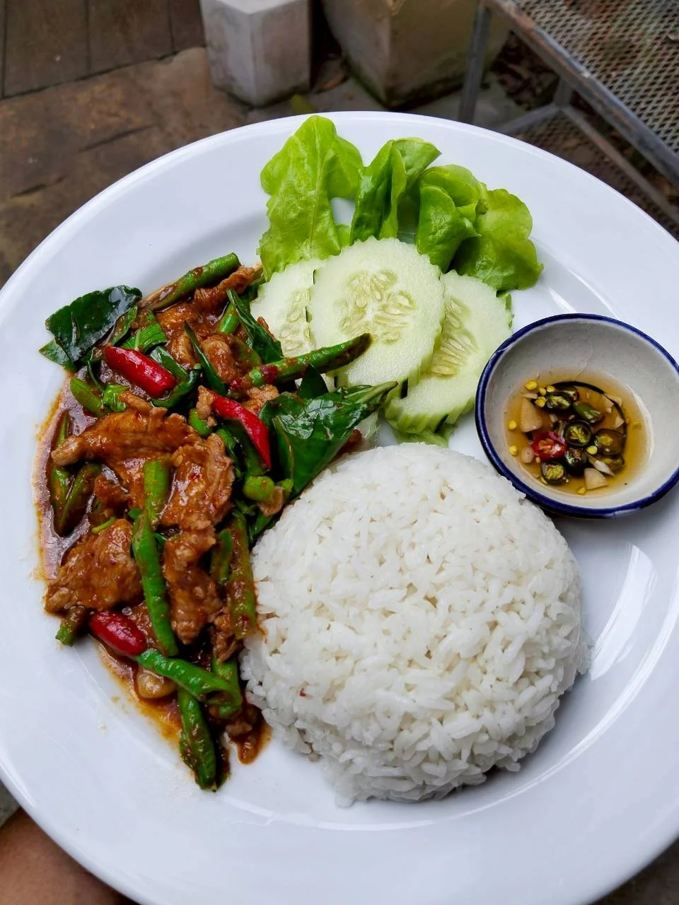 ข้าวราดกะเพราหมู/ไก่